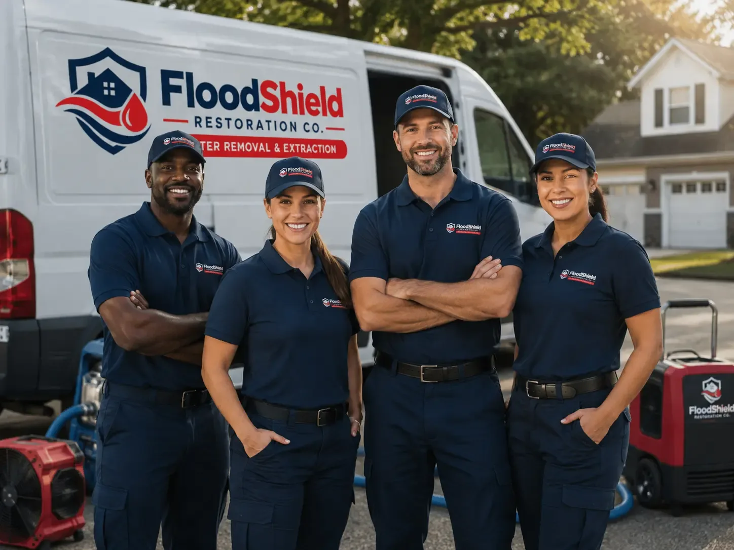 Flood Damage Restoration company in Wales, AK
